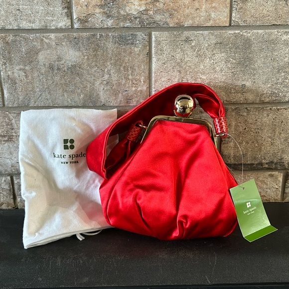 kate spade Handbags - RARE and H T F NWT Kaylee (retired) Spring Island in Red